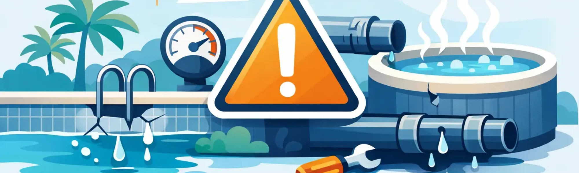 Pool and Spa Plumbing Repair Warning Signs