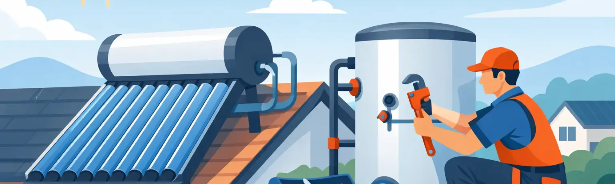 Solar Water Heater Repair Service for Reliable Hot Water